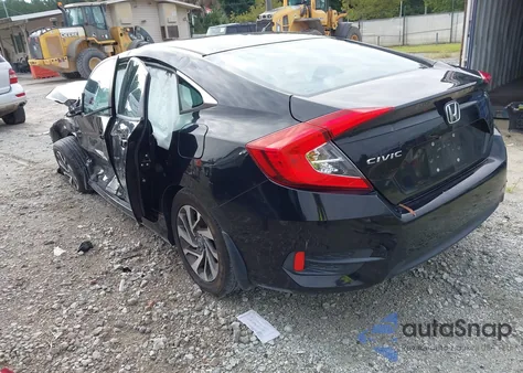 2016 Honda Civic Ex z USA, uszkodzony, nr VIN 19XFC2F78GE249794